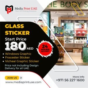 Frosted Stickers | Window Graphics
