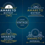 Custom Logo Design 1 Luxury Vintage Logo Designs