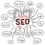 SEO Hand Drawing Illustration