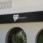 Shop Front Logo Signboard