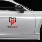 Sports Car Side Door Branding - Car Branding in Dubai - Design & Installation