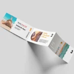Brochure, Catalog & Booklet Design & Printing 4 Trifold Landscape DL Brochure One Sided Design and Printing