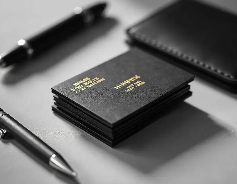 A durable business card made with premium materials.