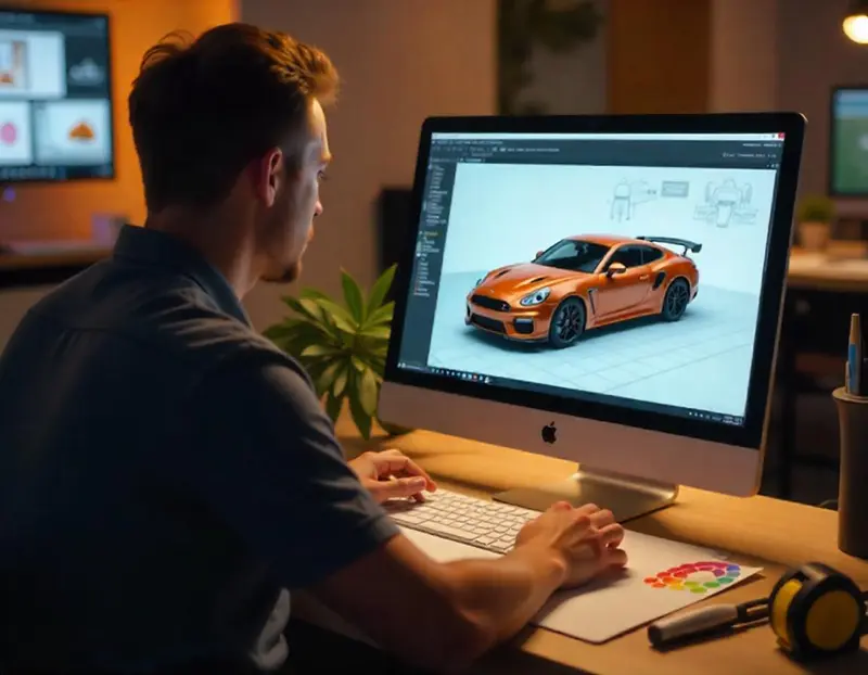 Design preparation and tools for a flawless car wrap