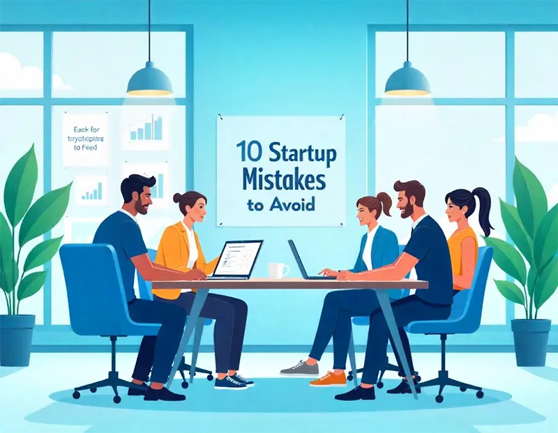 10 Mistakes to Avoid When Setting Up Your Startup