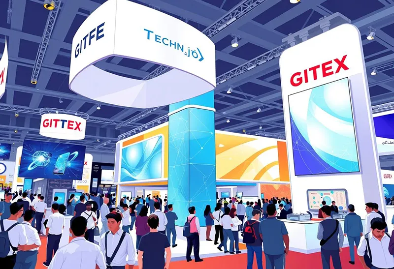 Stand out at GITEX Dubai with an engaging, high-tech booth