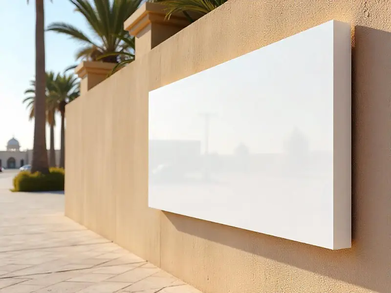 Retail Signage Strategies for High Footfall 1 Choosing durable materials is key for UAE outdoor signage