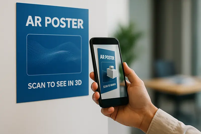 Interactive Booth Elements That Engage 1 AR posters turn static prints into dynamic digital experiences