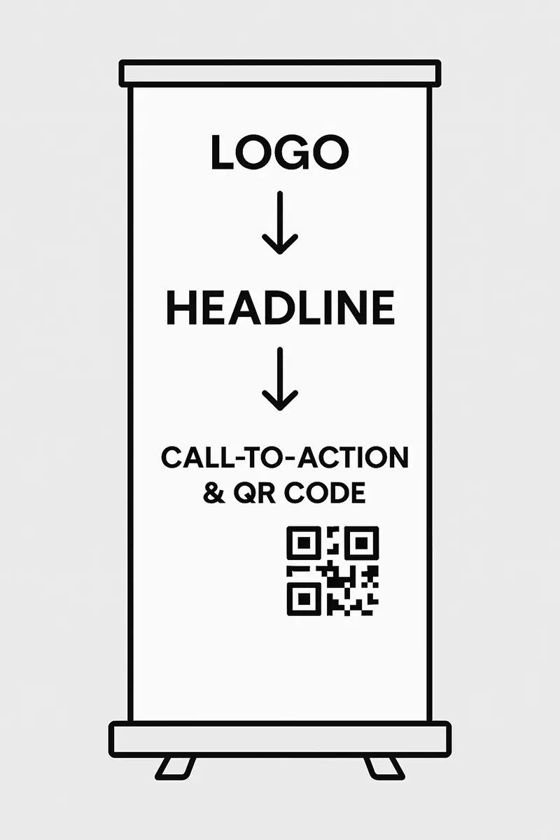 Designing Roll-Up Banners that Convert 1 Best roll-up banner structure for lead conversion