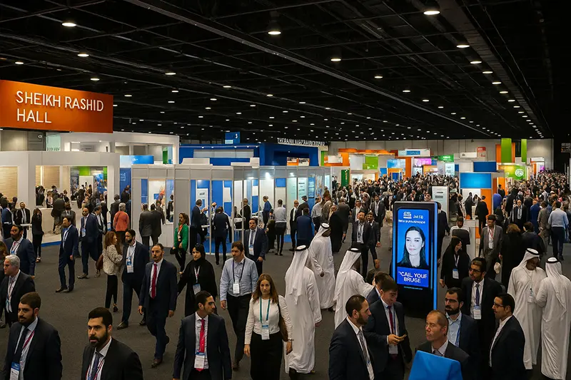 Dubai World Trade Centre (DWTC) 3 Inside one of DWTC’s modular exhibition halls