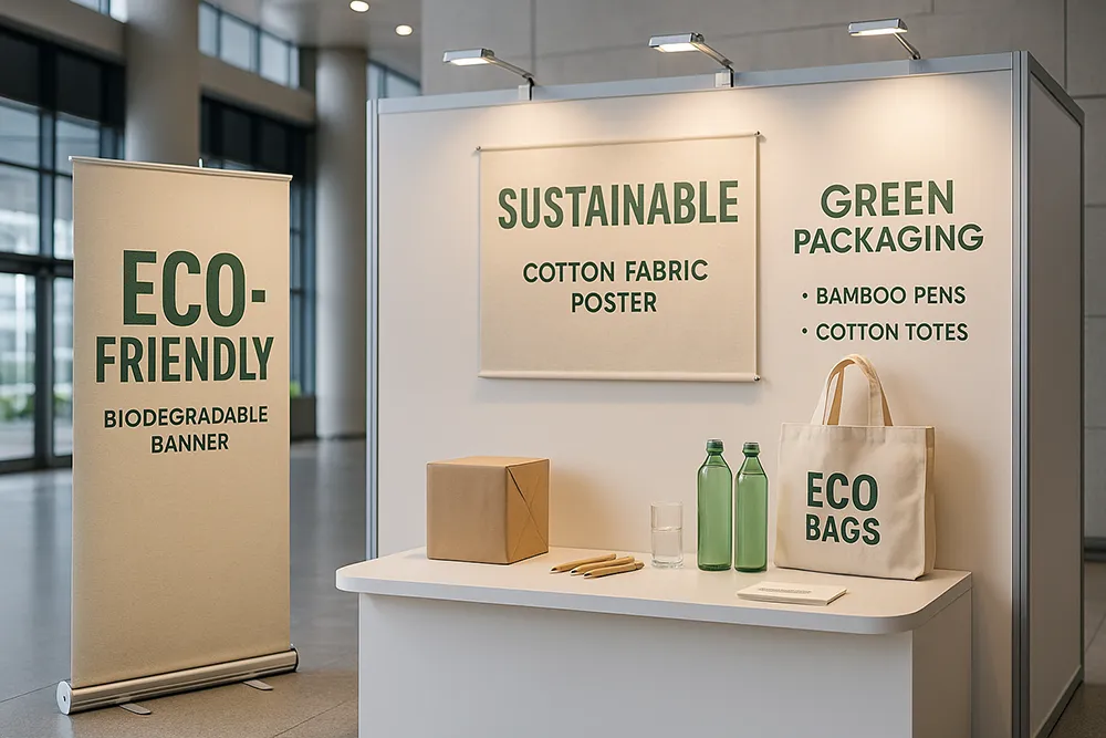 Plastics Recycling Expo: Eco-Smart Booth Prints