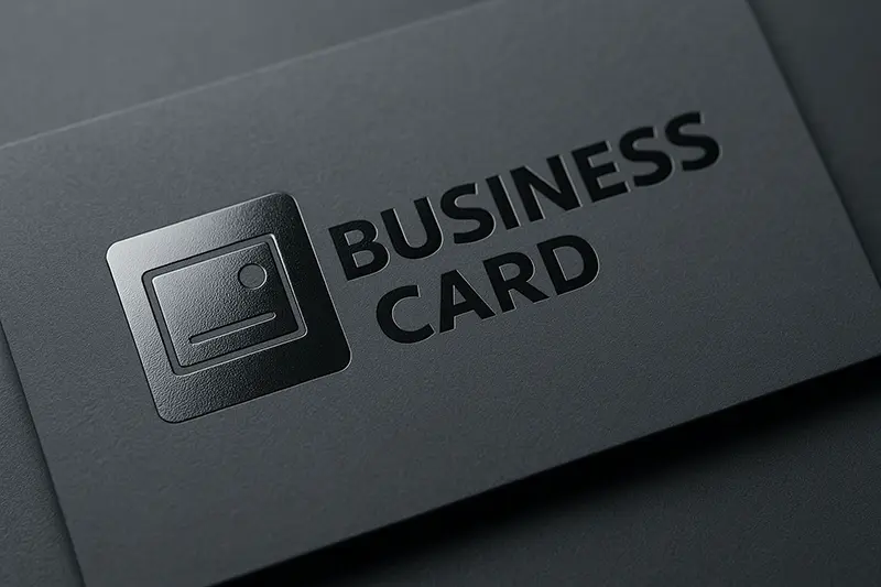 Business Card Printing Hacks for DigiMarCon 2 Spot UV finish adds shine and focus to key card elements